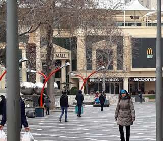 Апартаменты Apartment near Fountain Square Баку Апартаменты-1