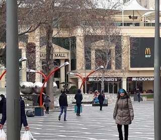 Апартаменты Apartment near Fountain Square Баку Апартаменты-53